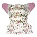 EcoAble Baby Charcoal Bamboo All-In-One AIO Cloth Diaper w/ Pocket, Size 10-35Lb (Garden)