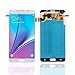 HJSDtech LCD Touch Glass Screen Display Digitizer Assembly Replacement for Samsung Galaxy Note 5 N920 N920f N920t N920a (White)
