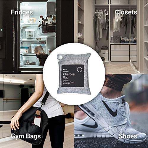 Pura Premium Activated Charcoal Bags Odor Absorber (16 Piece Set