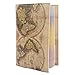 ECO Leather passport cover! Cute passport holder for travel! Designer passport case for men and women! ECO leather passport cover best gift for journey! (World map)