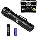 Brightest Tactical Flashlight, LED Nightlight Flashlight - Tactical Flashlight High Powered, Zoomable for Emergency Camping Hiking (Black with Clip)