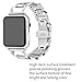 CUZOW for Apple Watch Band 38mm 42mm, Stainless Steel Bracelet Adjustable Flexible Replacement iwatch Band for Apple Watch Series 3 Series 2 Series 1 Sport Edition Nike+Hermès
