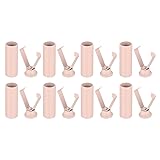 uxcell 8Pcs Shoelace Tips Alloy Shoelace Head, Pink