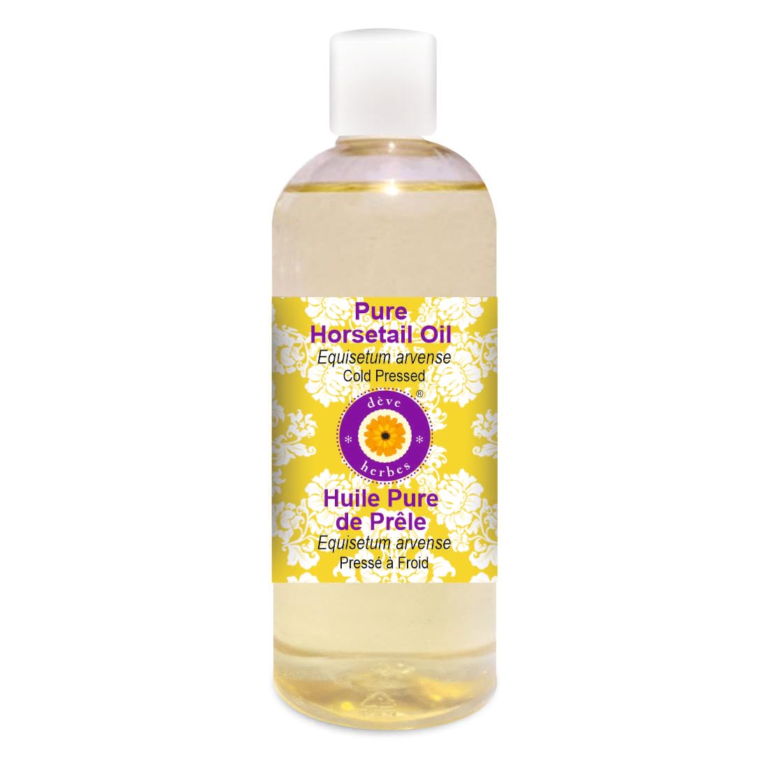 Deve Herbes Pure Horsetail Oil (Equisetum arvense) Non-Sticky | Non-Greasy | For Hair, Skin, Massage & DIY Use 200ml — image 1