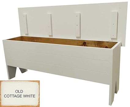 Wooden Storage Bench Seat