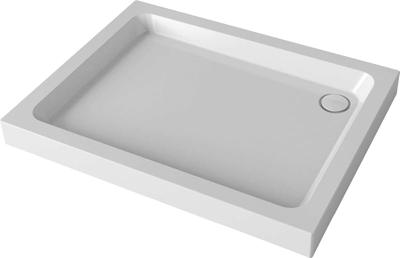 Mira Flight 1200x800mm Rectangular Shower Tray 0 Upstands Lightweight Durable