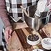 Mason Jar Ceramic Measuring Cups - Stackable Measuring Cups - Measuring Cup Set as Kitchen Gifts - Rustic Measurement Cup for Kitchen Accessories & Decor - A Perfect Holiday Gift Set (White, 4 Pc Set)