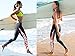 SCODI Swim Pants for Women High Waisted Swim Leggings Swimming Pants Swim Tights Sun Protection Wetsuit Water Pants Blue
