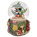 Elanze Designs Dolphins Playing in The Reef Glass Musical Snow Globe Plays Song by The Beautiful Sea