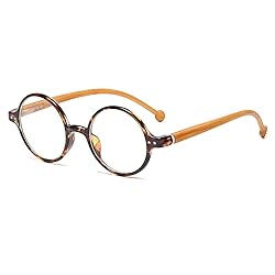 JOVAKIT Retro Round Blue Light Blocking Glasses for