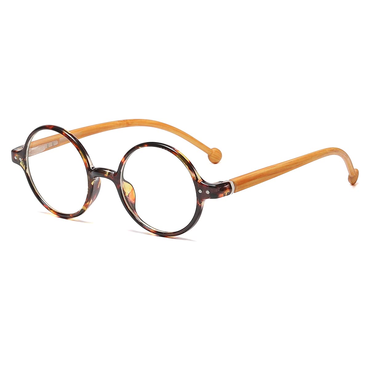 JOVAKIT Retro Round Blue Light Blocking Glasses for