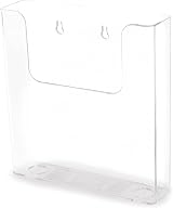 Deflecto Portrait Literature Stand A4 Wall Mounted Magazine Holder
