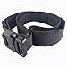 Iwivi 1.5 Inch Tactical Duty Belt with Cobra Buckle for EDC Molle Equipment 1000D Nylon (Black, M-31-35)