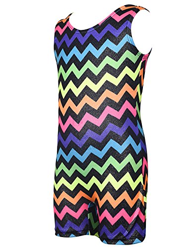 Wah Na Toddler Girls Rainbow One Piece Gymnastics Unitard For 7 - Thumbnail 2