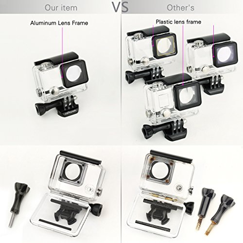 image for SOONSUN Standard Protective Waterproof Dive Housing Case for GoPro Her