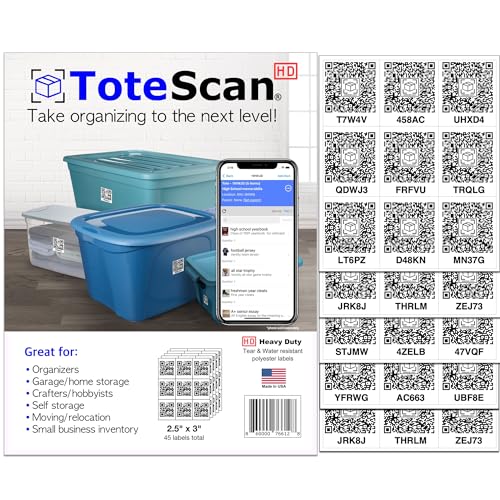 ToteScan HD Intelligent QR Labels