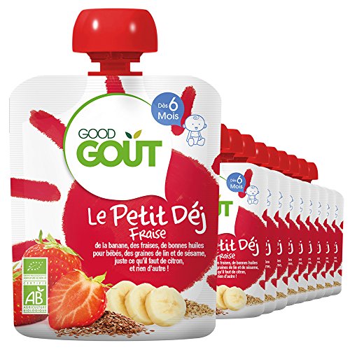 Yaourt Recette Petit Dej Bebe Fraise Equilibre Bio Des 6 Mois 70 G Pack De 10 Ebay