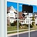 ViewTV Flat HD Digital Indoor TV Antenna 2 Pack Bundle - 25 Miles Range