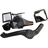DGRAMI50 Air Snorkel Intake Kit, Heavy-Duty for 2009-2018 Ram 1500-5500 | ABS plastic, dust/water-resistant. Boosts engine airflow. Perfect for off-road and desert driving. Easy bolt-on installation.