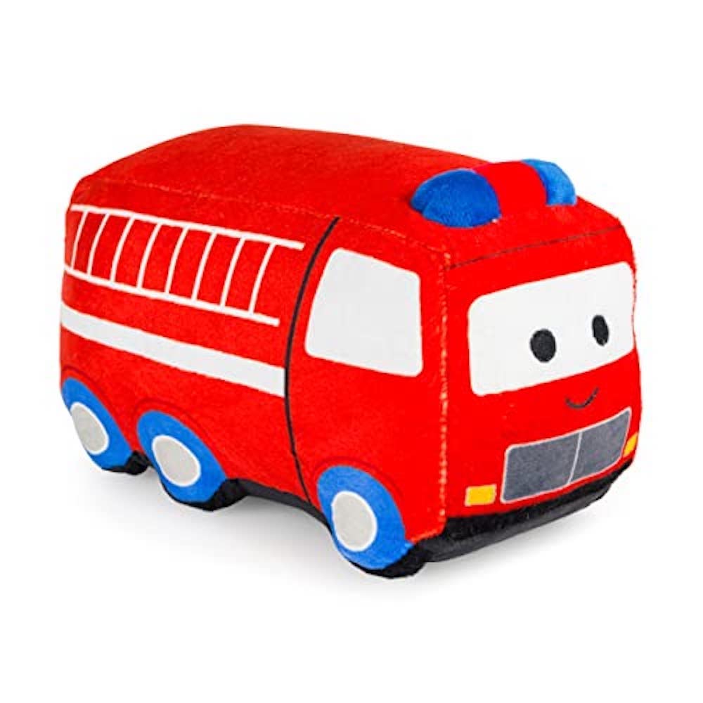 Petface Vehicles Flame the Fire Engine Plush Dog Toy