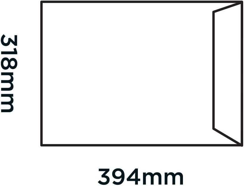 Blake Purely Packaging 394 x 318 mm Board Back Pocket Peel & Seal Envelopes (3200) White - Pack of 100 - Image 3