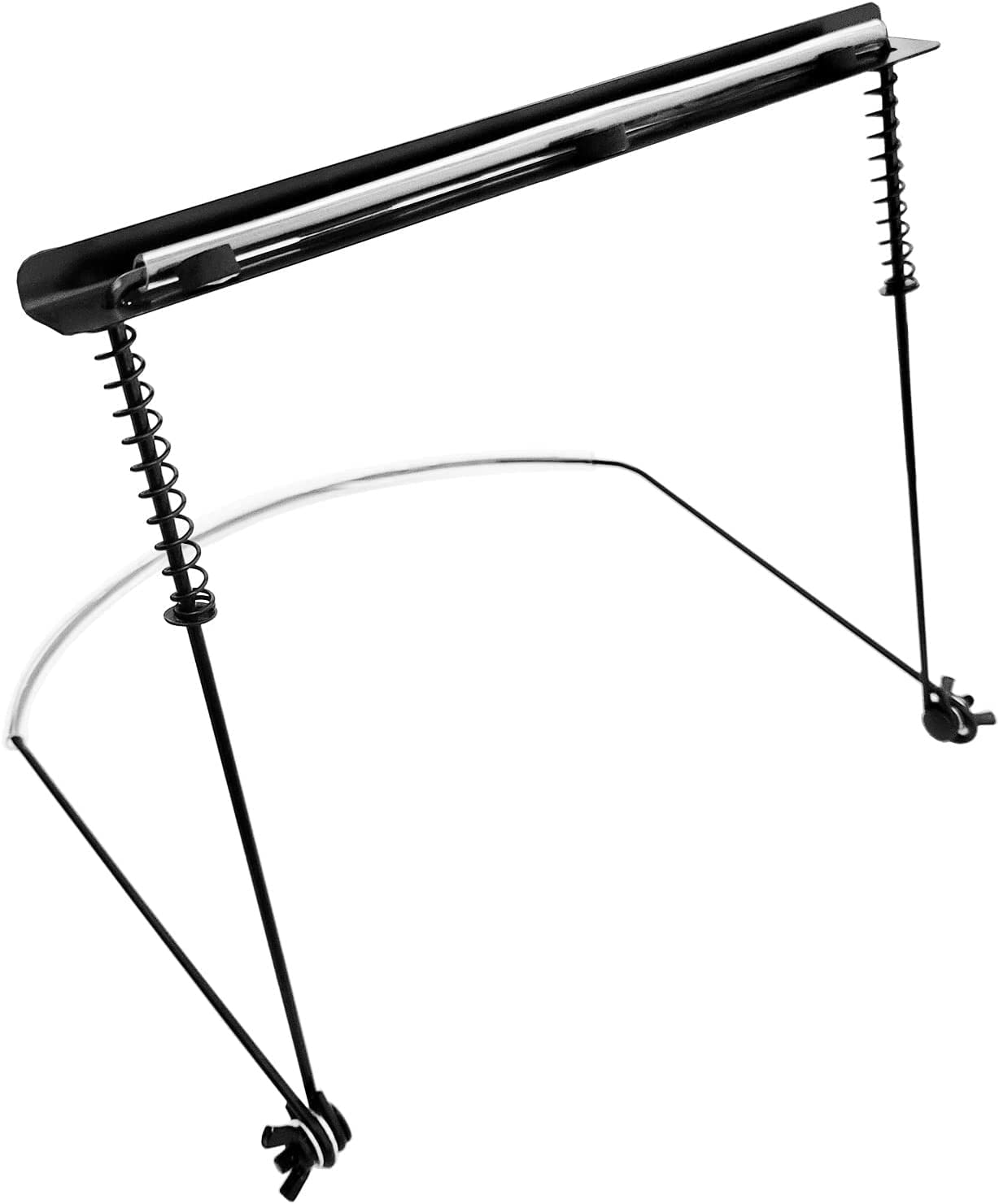 Harmonicas Holder Harmonica with Adjustable Steadily Neck Rack Mount Black (24 Holes)
