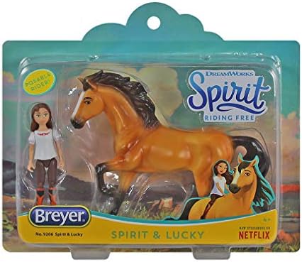 Lucky Small Horse and Doll Toy Set 