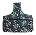 Knitting Tote Bag, Yarn Storage Organizer (16.5 x 9 inches) - Crochet Travel Project Bags with Zippered Pocket for Knit Hook, Needles - Canvas, Portable, Perfect Gift for Knitters