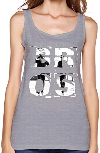 ZHENGMAO Women's Brothers Osborne BROS Band 2015 Tour Tank Top Size M Gray