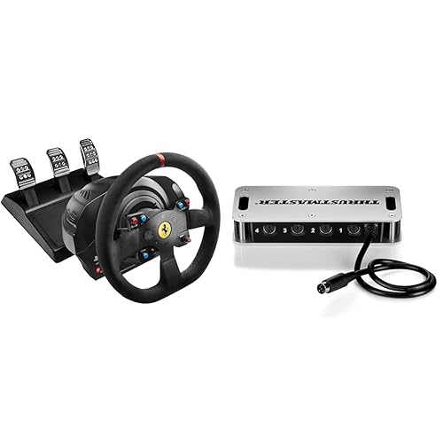 THRUSTMASTER T300 Ferrari Integral Racing Wheel Alcantara Edition