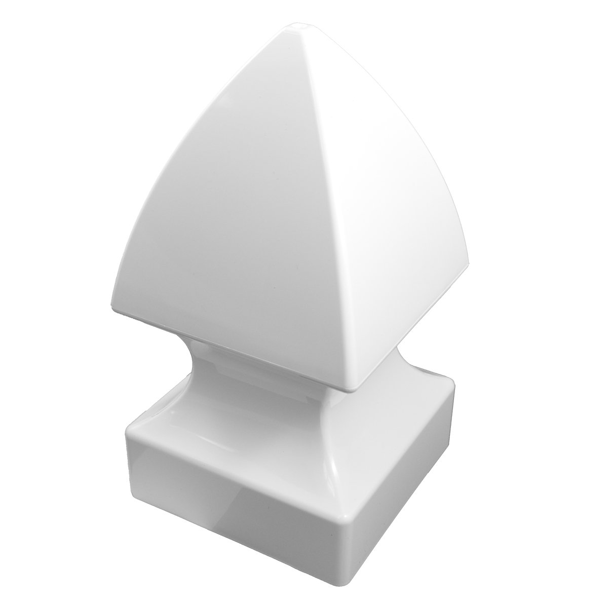 Weatherables Durable White PVC Vinyl Gothic Post Cap for A 4" x 4", eBay