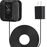 Power Adapter with 20 ft/6 m Weatherproof Cable for Blink Outdoor XT XT2/Indoor Home Security Camera, Continuously Operate Blink Security Camera, No Need to Change The Battery(1 Pack Black)