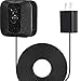 Power Adapter with 20 ft/6 m Weatherproof Cable for Blink Outdoor XT XT2/Indoor Home Security Camera, Continuously Operate Blink Security Camera, No Need to Change The Battery(1 Pack Black) primary