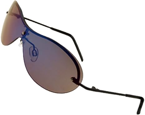 half metal sunglasses