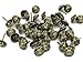 Oxford Antiqued Steel Floral Head Tacks 1/2