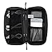 Hynes Eagle Cord Organizer Small Electronics Case Gadget Pouch Phone Accessories Storage Bag Cherry