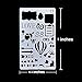 Bullet Journal Stencil Set 8 Pieces Plastic Planner Stencil Template 4x7 Inch for Journaling Notebook Scrapbook Christmas Gift Card and Art Projects with Fineliner Color Pen Set, Sirensky Brand