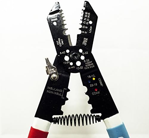 9" Wire Stripping tool Crimping Tool and Cutter Pliers for the Electrician and Mechanics using Automotive tools and the Hobbiest