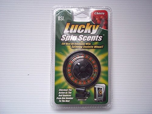 Lucky Spin Scents - Car Vent Air Freshener with Spinning Roulette Wheel