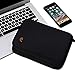 YOSUMO Electronic Travel Organizer with Cable Straps, Case for Cords, USB, iPad mini, Kindle, Computer Charger and Small Tech Gadgets, Black, for tablets 7.9 Inches.