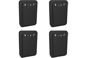 Mucalam 4X 79GHz Radar Vehicle Detector Replace Loop Detector for Car Parking System Phone APP Debug