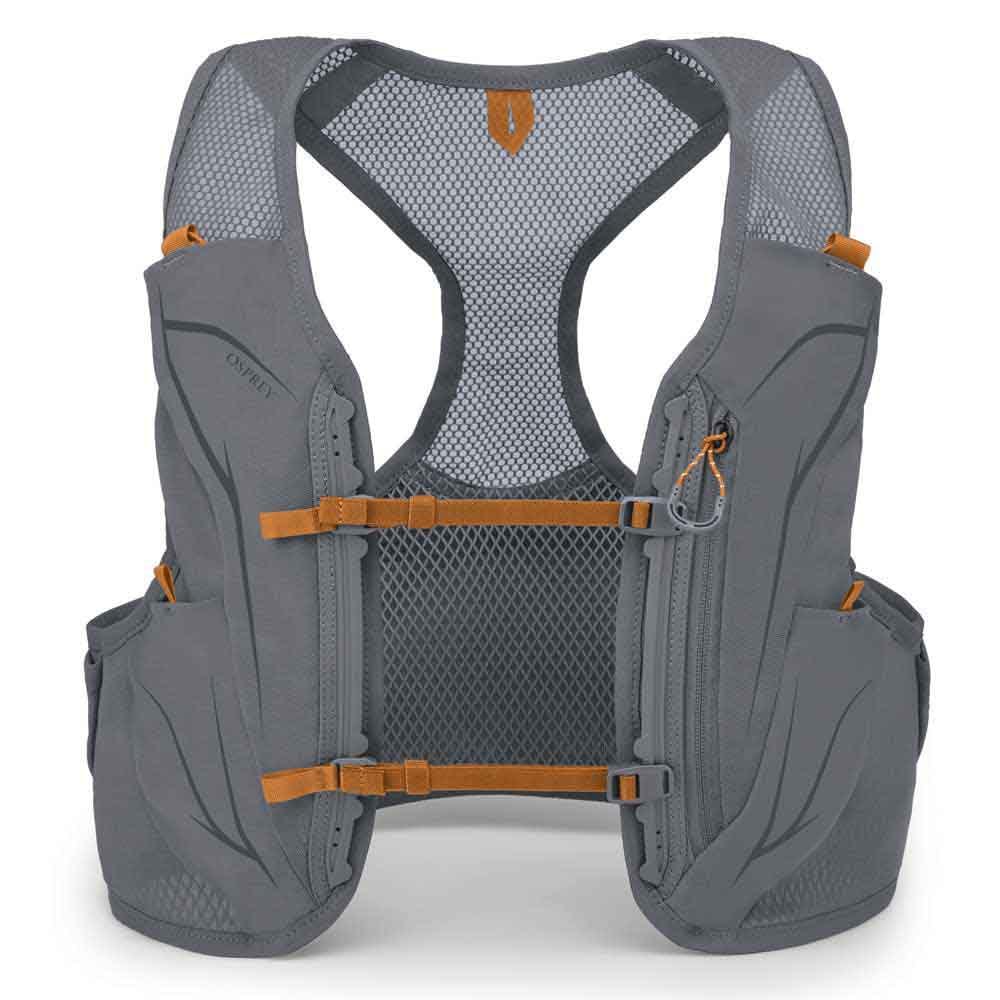 Osprey Duro Men's Hydration Vest, 0.5L, Phantom Grey/Toffee Orange, S