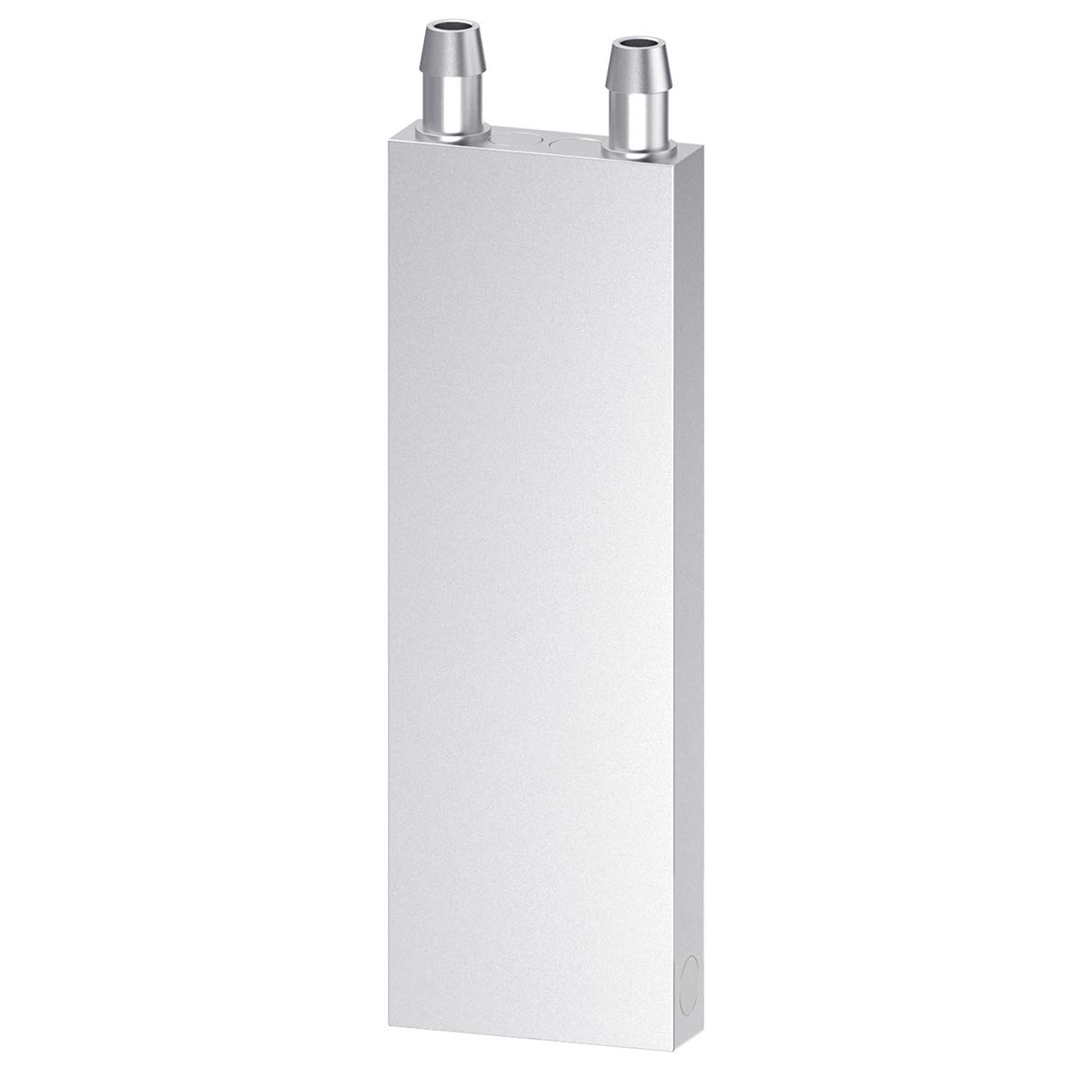 Clyxgs Water Cooling Block Aluminium for Liquid Water Cooler Heat Sink System Graphics Cooler Heatsink Endothermer Head PC Computer CPU (40 mm x 40 mm x 12 mm) Pack of 2 silver Silver 40*120*12