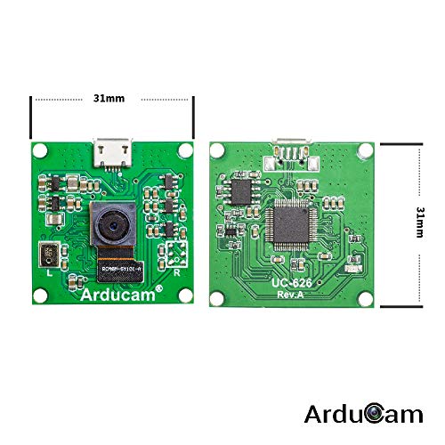 Arducam 8MP 1080P USB Camera V2 Module for Raspberry Pi, 1/4” CMOS