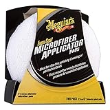 Meguiar's X3080 Even Coat 5" Microfiber Applicator Pads, 2 Pack