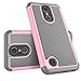 Tekcoo Case for LG K20 V/LG K20 Plus/LG Harmony / V5 / K10 2017, Cute [Tmajor] Shock Absorbing [Baby Pink] Rubber Plastic Scratch Resistant Defender Bumper Grip Hard Cover Cases