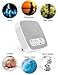 White Noise Machine, VPOW [UPGRADED 2018] Wave Premium Sleep Therapy Sound Machine with 6 Soothing Natural Sounds, Sleep Machine Built in USB Output & Timer 1PC Sleep Mask