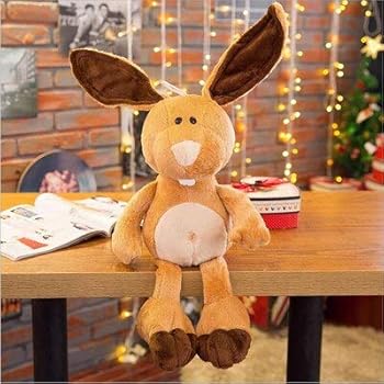 PUNIDAMAN New Lovely Big Teeth Rabbit Plush Toy Stuffed Animal Plush Doll Pillow Send to Children & Girlfriend Gift Toddler Must Haves Funny Gifts Boys Favourite Characters Superhero Coloring