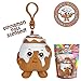 Whiffer Squishers 'Howie Rolls' Slow Rising Squishy Toy Cinnamon Roll Scented Backpack Clip