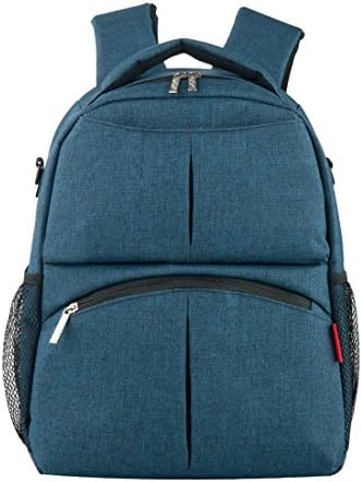 Diaper Bag Backpack Large Capacity Backpack Travel Backpack (Cyan)